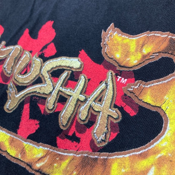 Vintage Capcom Onimusha 3 Demon Siege Shirt Mens M Black 2004 Video Game Promo - Picture 6 of 13